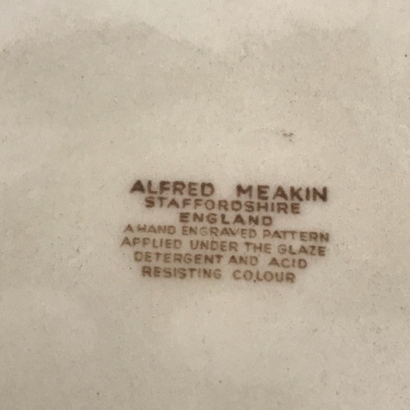 Alfred Meakin Calendar Plate - Picture 4 of 4